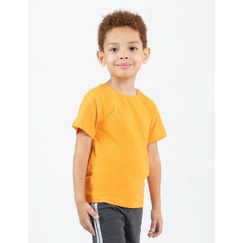 Футболка cherubino, размер 116/60, оранжевый футболка cherubino размер 116 60 желтый горчичный