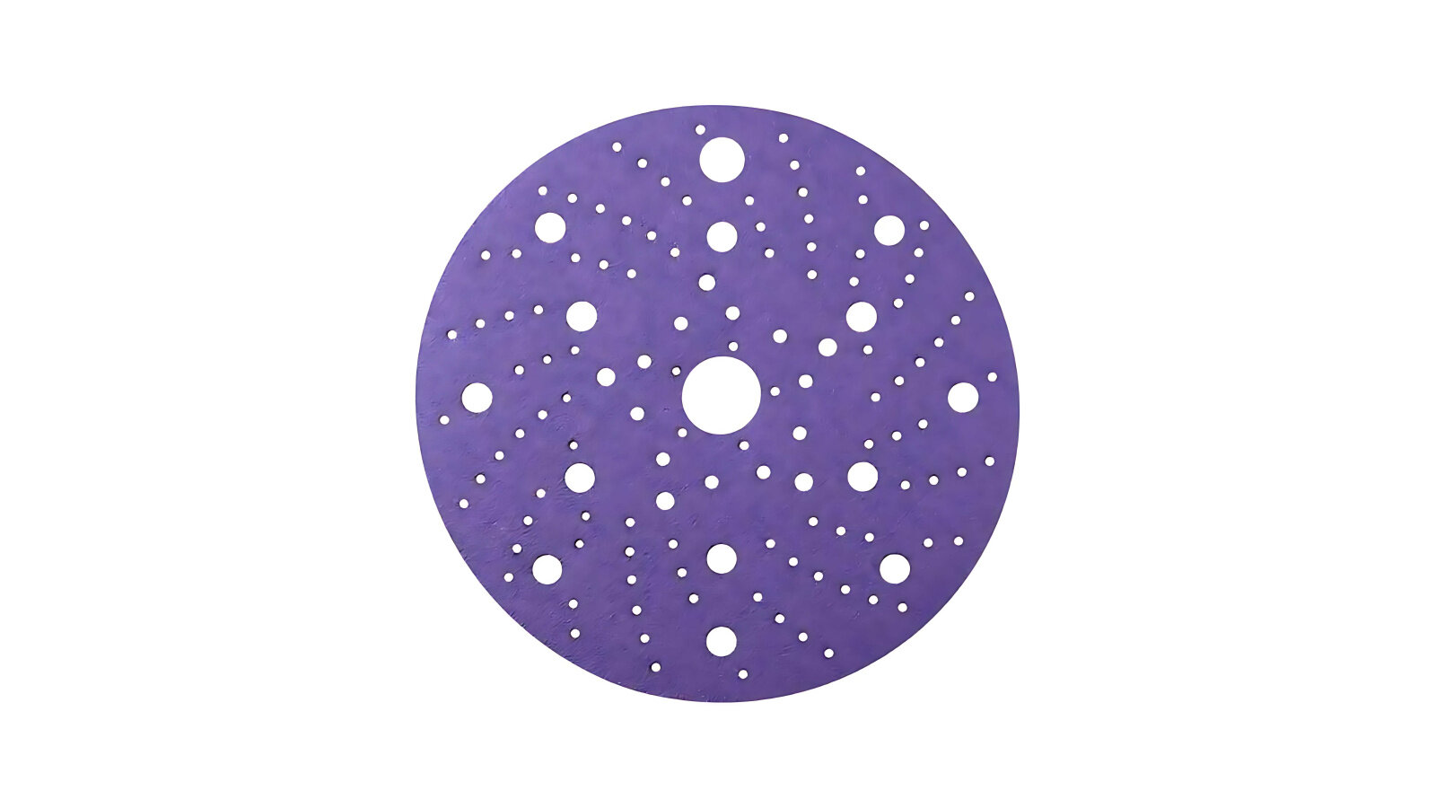 Диск шлифовальный на пленочной основе Sandwox 328 Purple Zirconia Multi holes 150мм Р600 1шт