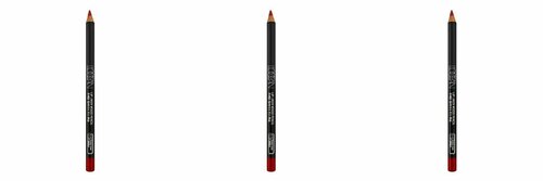 Карандаш для губ Locean, Lipliner Wood Pencil #15, Black Rose, 3 уп.