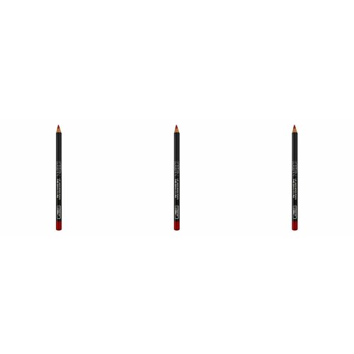 Карандаш для губ Locean, Lipliner Wood Pencil #15, Black Rose, 3 уп.