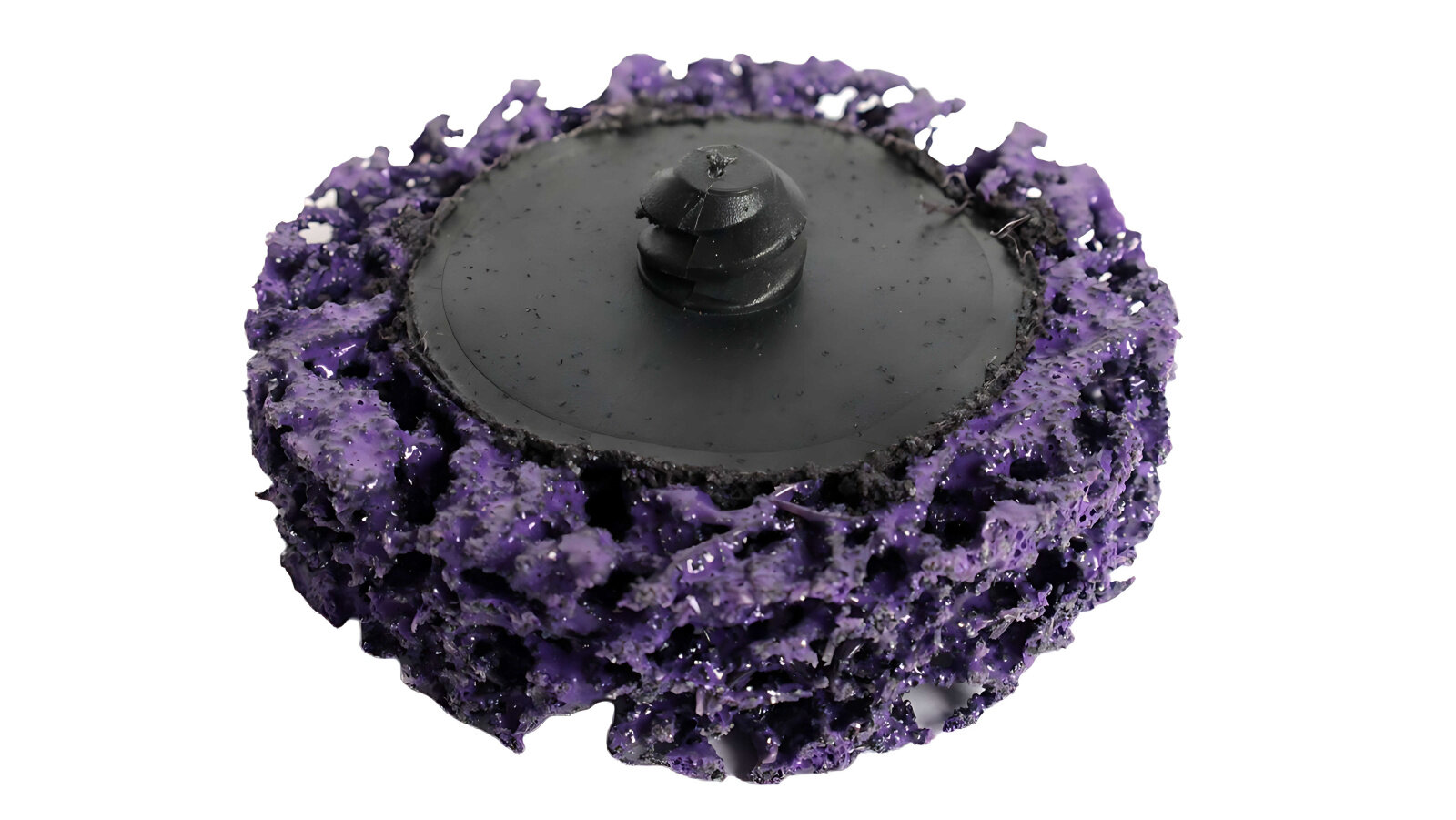 Круг зачистной фиолетовый 50 мм крепление ROLOC