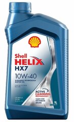 Масло моторное полусинтетическое Shell Helix HX7 10W40 1л