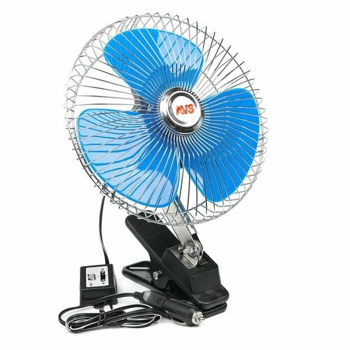 Вентилятор автомобильный AVS Comfort 8048 12 В 8 металл серебристый 229800₽