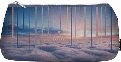 Пенал-косметичка Lorex Plane Style Hanging Clouds на молнии 4.5*10*21см х3шт