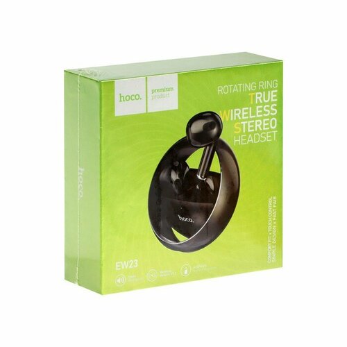 Наушники Hoco EW23 TWS беспроводные вкладыши BT53 30250 мАч микрофон серые 2926₽