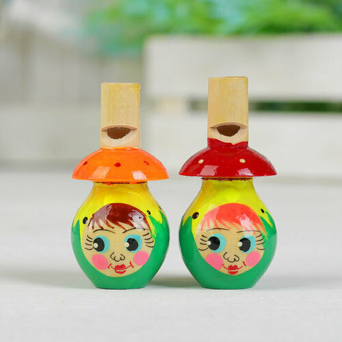 Свистулька Грибок микс комплект из 12 шт 2535₽