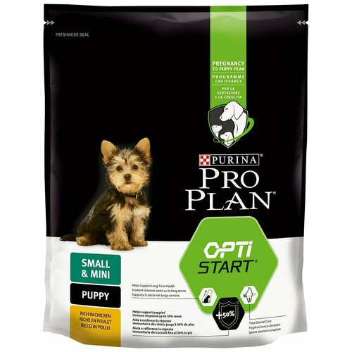 Pro Plan / Сухой корм для щенков Pro Plan Optistart Small&Mini Puppy для мелких пород с курицей 700г 1 шт