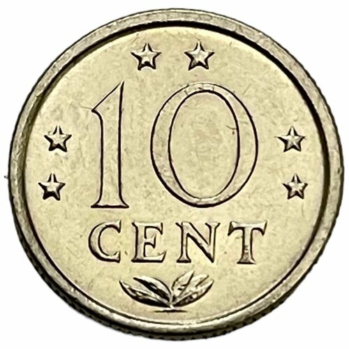 Нидерландские Антильские острова 10 центов 1980 г.