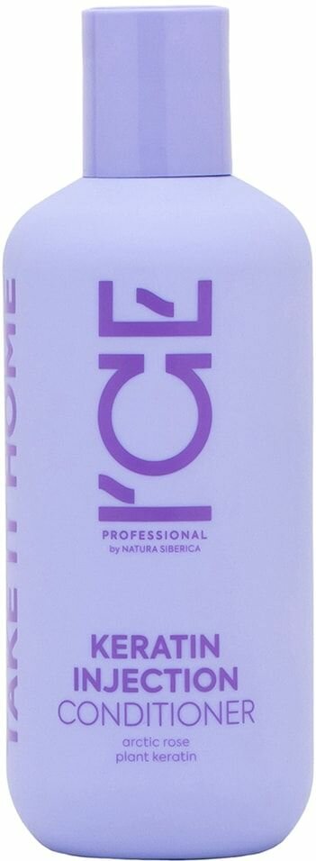 Кондиционер для волос ICE Professional by Natura Siberica Keratin Injection Take It Home кератиновый 250мл х2шт