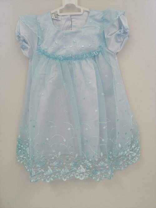 Платье Clariss, размер 62, голубой