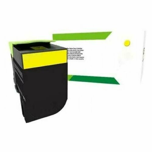 Совместимый картридж F+imaging STY8013, желтый картридж f stb8014 черный для lexmark cx510 аналог 80c8xc0