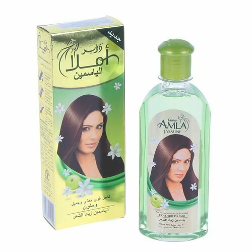 Масло для волос Dabur AMLA Jasmine с жасмином, против выпадения волос, 200 мл (комплект из 3 шт)