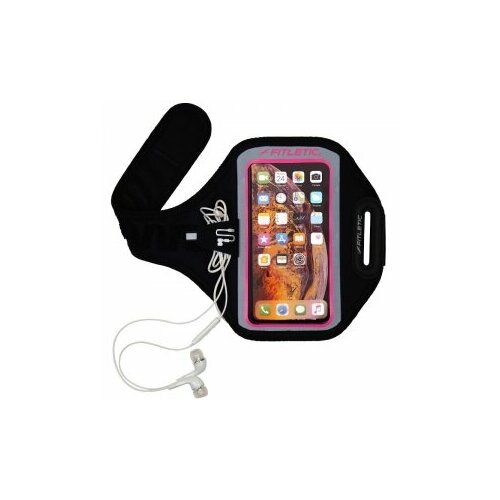Беговая повязка на руку / Сумка для бега Fitletic Forte Plus, размер S/M
