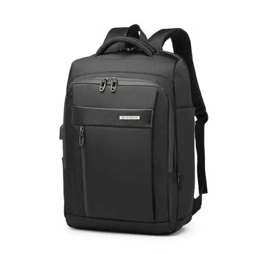 фото Рюкзак мужской городской с отделением и защитой для ноутбука hedgard 0516-1, чёрный