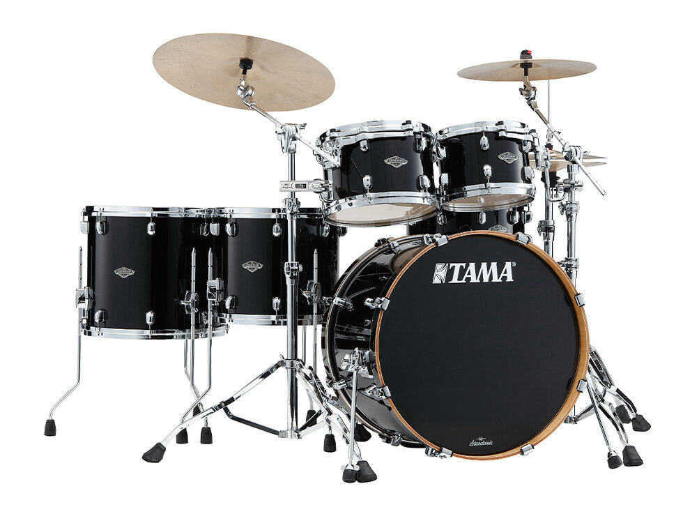 TAMA MBS52RZS-PBK STARCLASSIC PERFORMER ударная установка из 5-ти барабанов, цвет черный глянцевый, клён/берёза