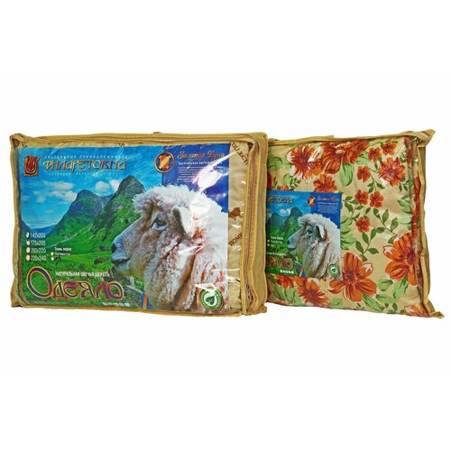 Одеяло «Овечья шерсть» 175 х 205 (300 г/м2) «Микрофибра»