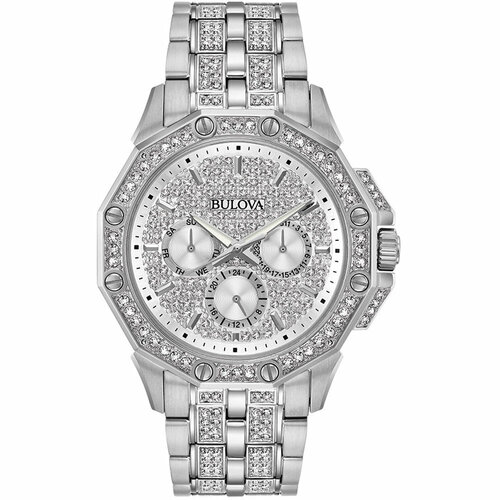 фото Наручные часы bulova, серебряный