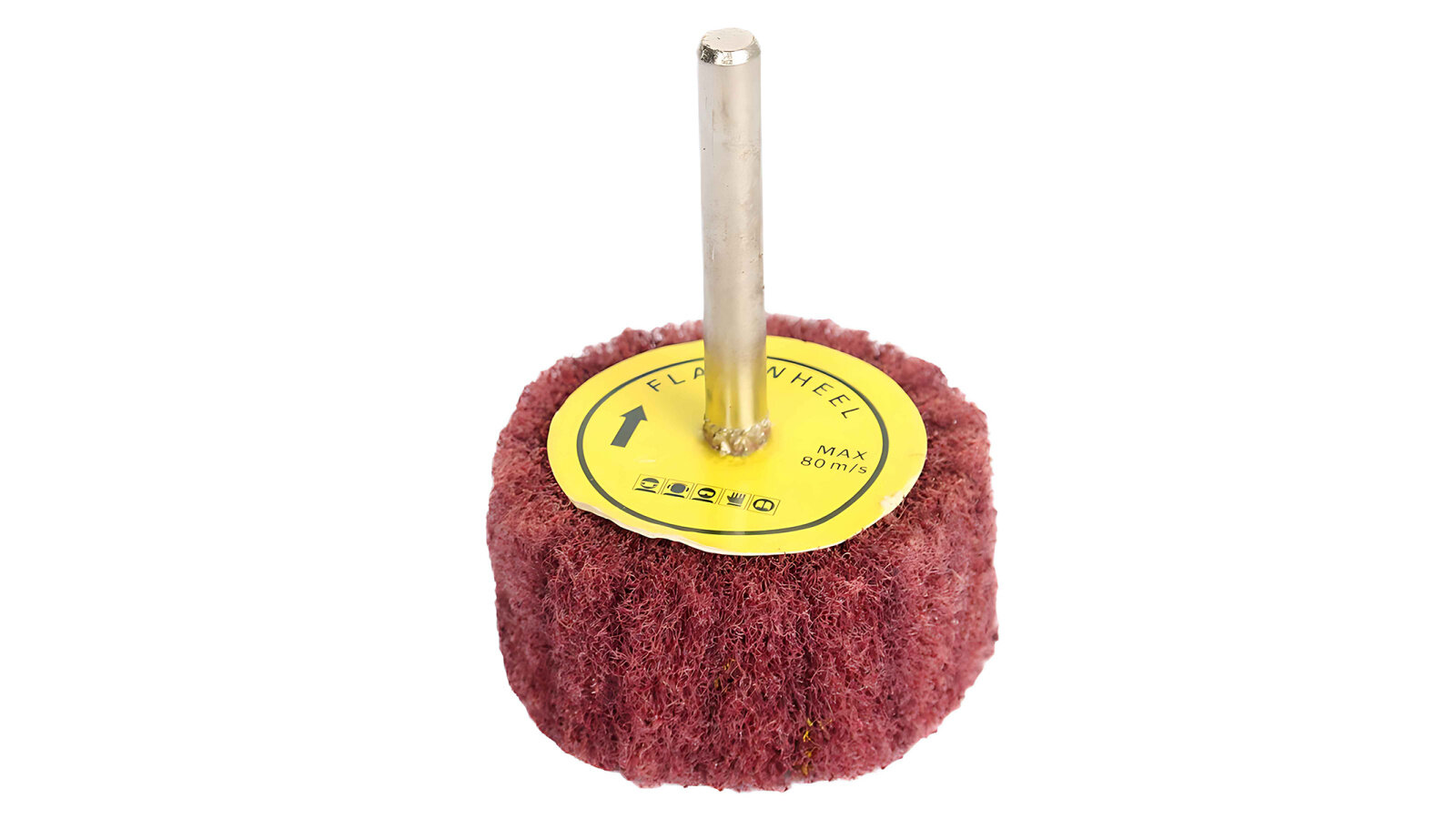 фото Насадка для дрели скотч-брайт красный 400 образив 50мм