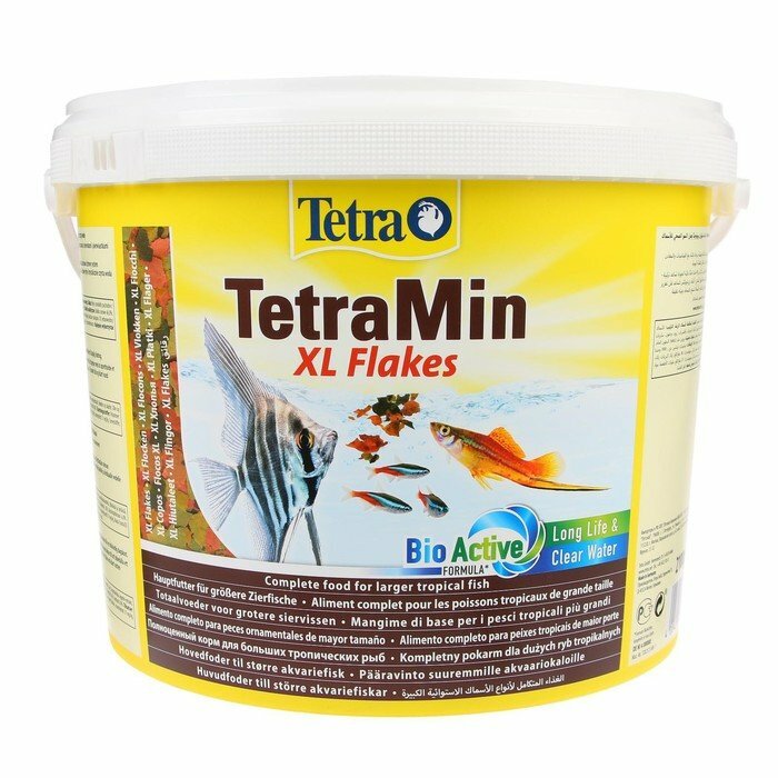 TetraMin XL корм для всех видов рыб крупные хлопья 500 мл - фото №13