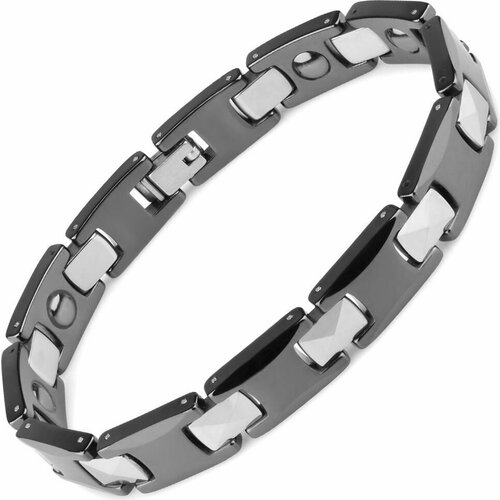 фото Браслет everiot, размер 20.5 см, черный