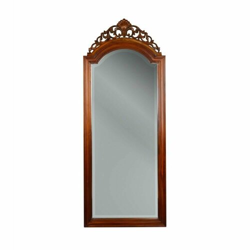 Зеркало напольное в резной деревянной раме из красного дерева mahogany wood 62900₽