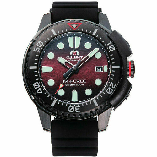 фото Наручные часы orient orient m-force ra-ac0l09r, красный