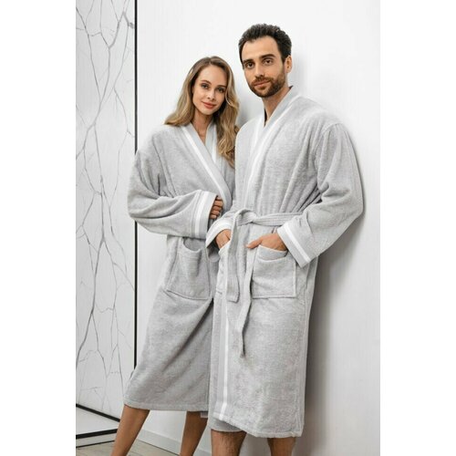 Халат VLR Concept BR L.Grey (серый, XL)