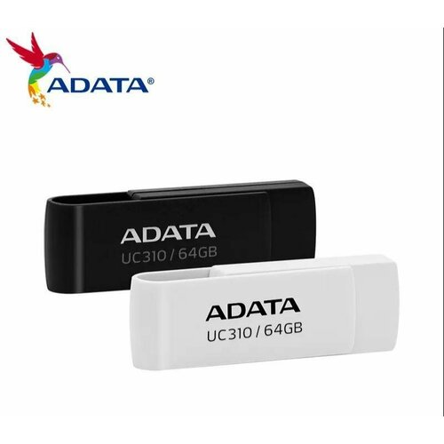 Флэш-накопитель USB3 64GB WHITE UC310-64G-RWH ADATA