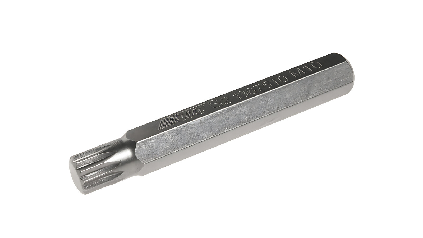 Бита JTC 10 мм двенадцатигранная spline M10 L-75 мм (1 штука)