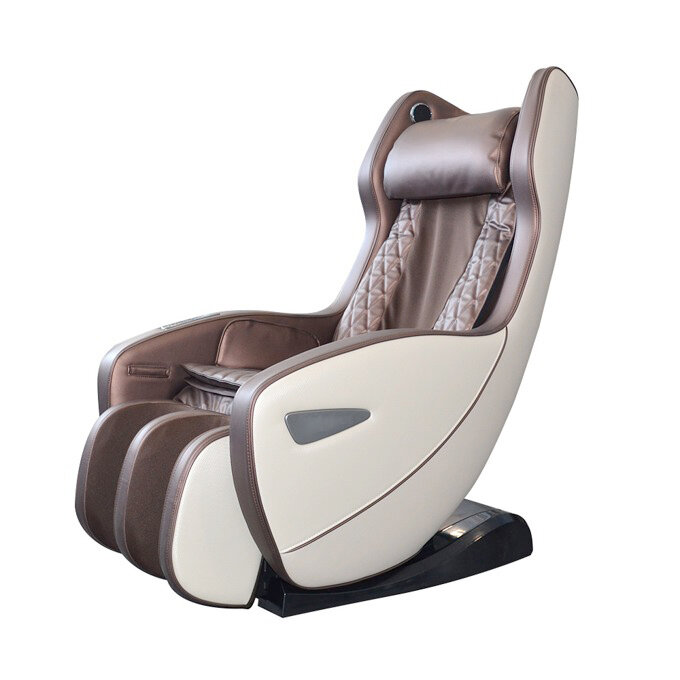 Массажное кресло iMassage Lazy Brown/White