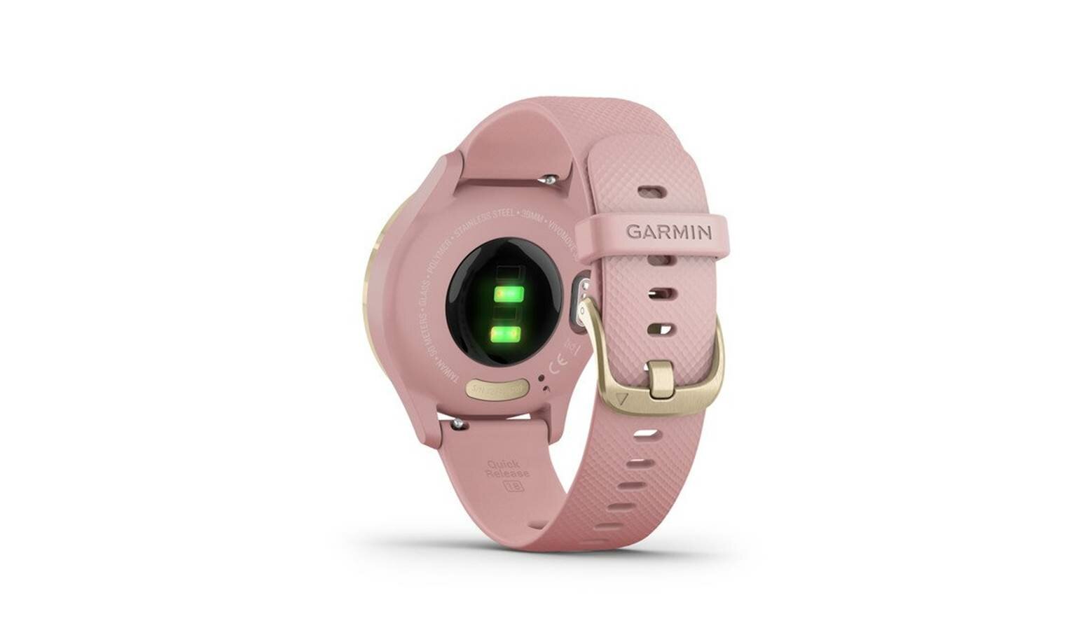 Часы Garmin 010-02641-13 Light Pink, спортивные - фото №2