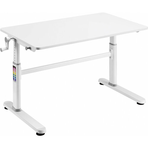 Стол детский Cactus CS-KD-LGY столешница МДФ светло-серый каркас светло-серый 100x80x60см 12140₽