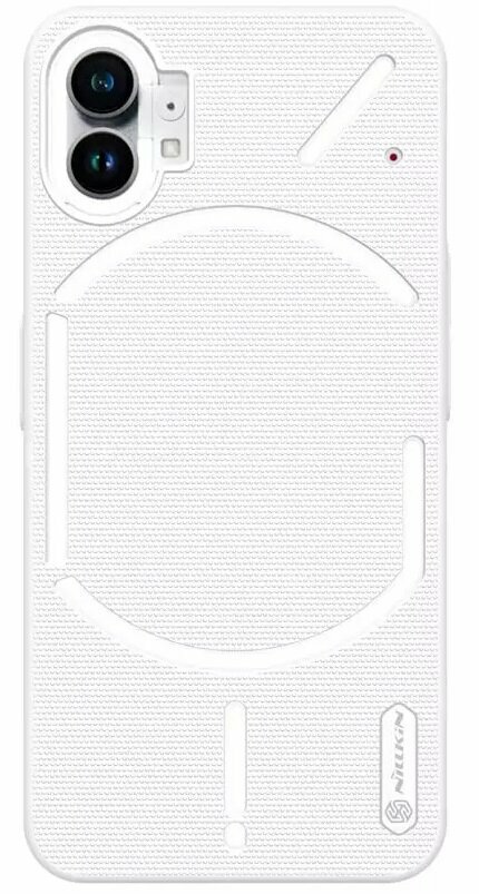 Накладка Nillkin Frosted Shield пластиковая для Nothing Phone (1) White (белая)