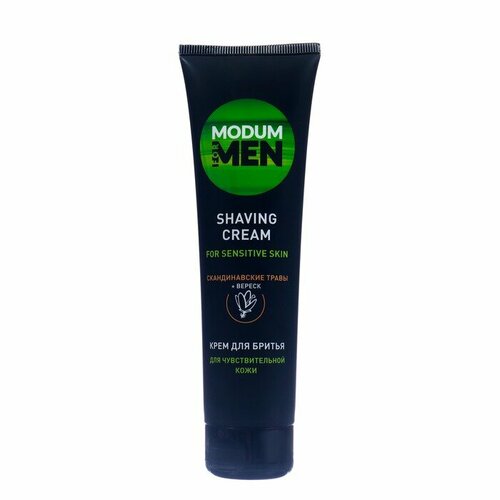 Modum Крем-гель для бритья Men Aspect Simple для чувствительной кожи, 95 мл