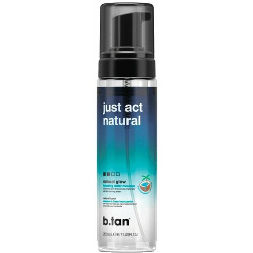 Мусс-автозагар B.Tan just act natural self tan mousse 200мл х2шт