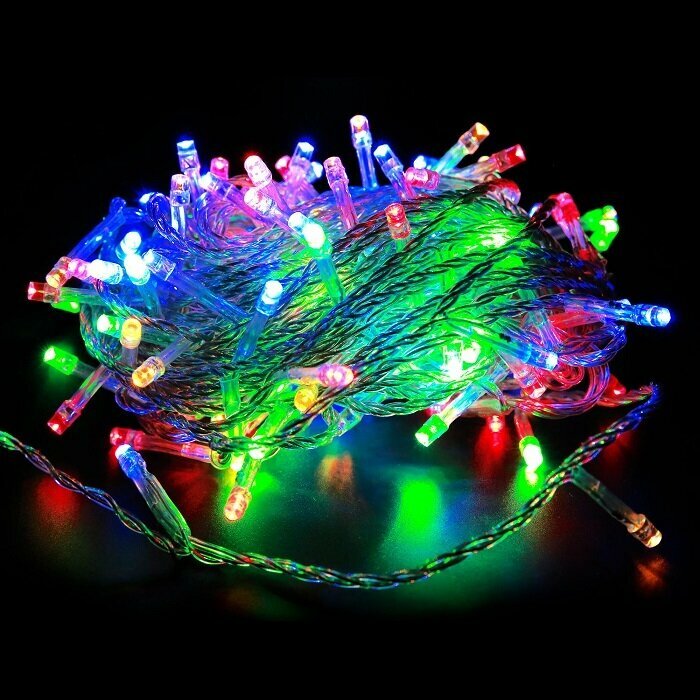 фото Светодиодная гирлянда "Нить" 180 LED, 12 м, цвет свечения: синий