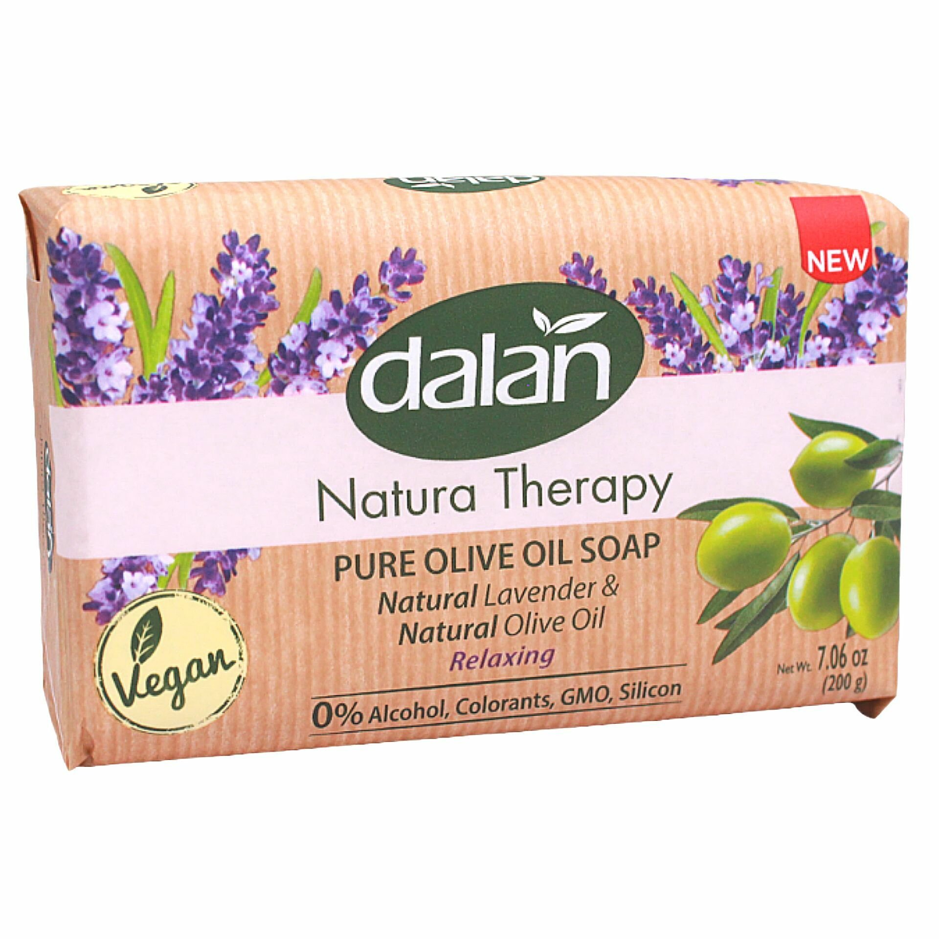 Мыло натуральное Dalan Natura Therapy Антистресс Терапия лавандой 200г Dalan Kimya End. A.S. - фото №11