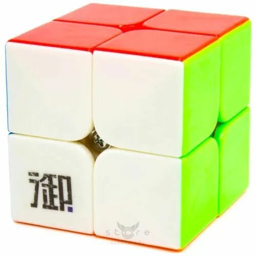 Скоростной Кубик Рубика 2x2 KungFu YueHun / Развивающая головоломка