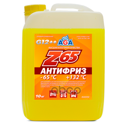 Aga Aga044z_антифриз 10Kg ! Готовый К Применению, Желтый, -65С AGA арт. AGA044Z