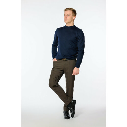 Брюки  , размер 46/176, коричневый