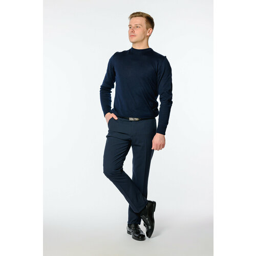 Брюки , размер 52/182, синий