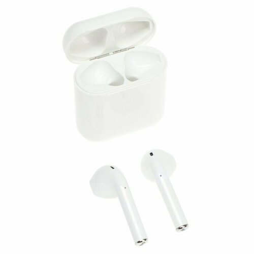 Наушники MB mObility mt-42 беспроводные вкладыши микрофон BT 50 белые комплект из 2 шт 326000₽