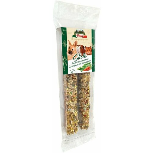 Лакомство для кроликов и грызунов Viten Палочки с овощами 2шт*35г х2шт