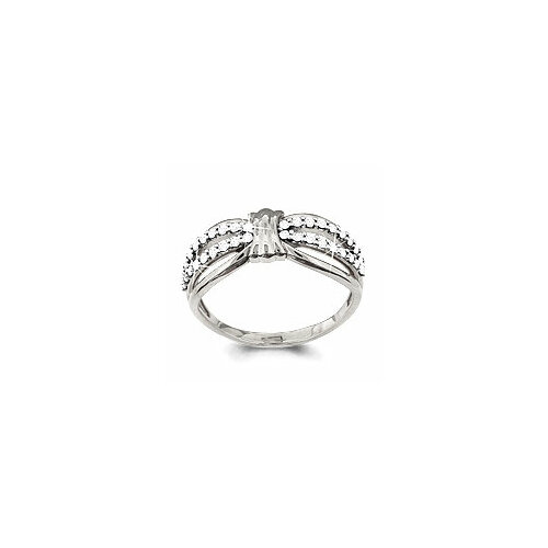 фото Кольцо aquamarine кольцо из серебра 61954а 61954а серебро, 925 проба, родирование, размер 17.5, серебряный
