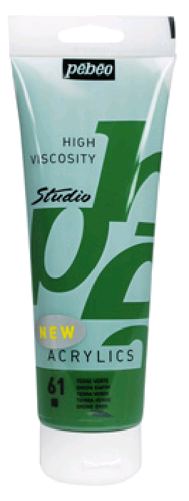 Акрил Studio Зеленая земля 100мл 