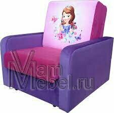 Детское кресло кровать принцесса София 70х190 см
