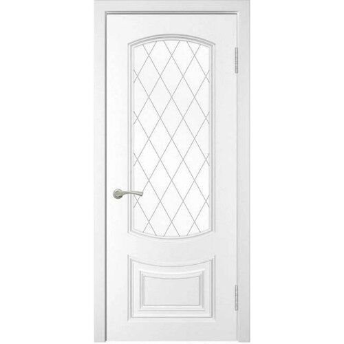 Межкомнатная дверь WanMark Форте / ПО белая эмаль