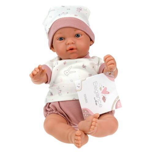Кукла Arias ELEGANCE INDI кукла мягкая с винил. конечностями, цвет розовый пупс arias elegance т16341 с мягким телом 28 см