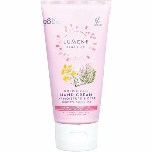 Крем для рук Lumene Nordic Care Hand Cream с растительными экстрактами и маслами 75 мл (из Финляндии)