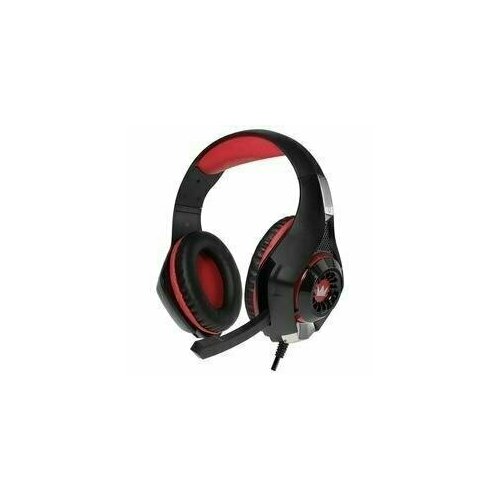 Компьютерная гарнитура CROWN MICRO CMGH-101T Black/red (CM000001690)